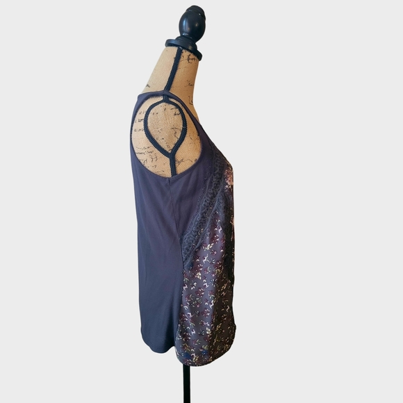 Maurices Floral Tank Top With Fringe - Picture 3 of 10